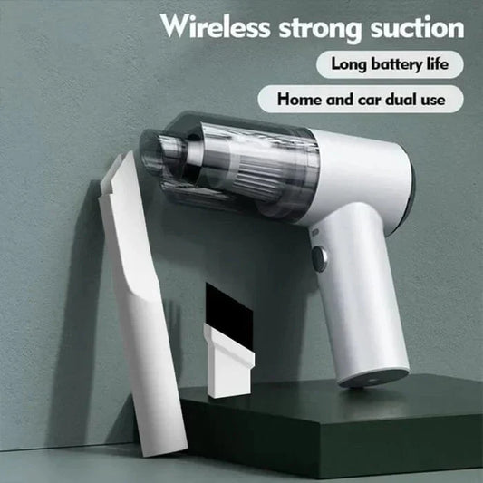 🌟 SwiftClean Max | 9000Pa Suction Power 💨 | Compact Cordless Vacuum 🔋 | Dual Function Blow & Suction 🔄 | Car & Home Cleaning 🚗🏠